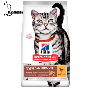 غذا خشک گربه هیلز مدل هیربال ایندور