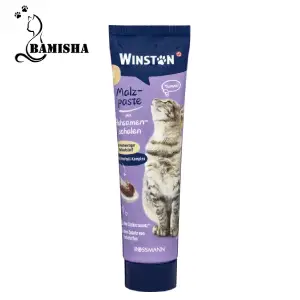 خمیر مالت گربه وینستون مدل Winston Flea Seed Husks وزن 100 گرم