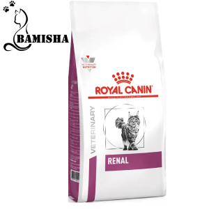 غذای خشک درمانی گربه رویال کنین مدل رنال (بیماران کلیوی)2کیلوگرم