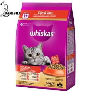 غذای خشک گربه ویسکاس با طعم مرغ و ماهی سالمون 1.100گرم