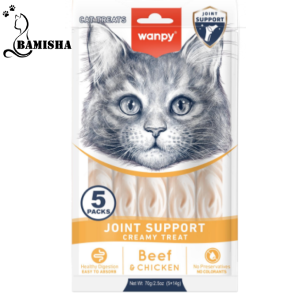 بستنی گربه ونپی با طعم ماهی تن و سالمون بسته 5 عددی