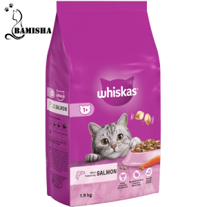 غذای خشک گربه ویسکاس با طعم ماهی سالمون 1.900کیلوگرم