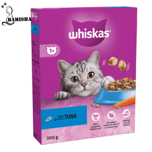 غذای خشک گربه ویسکاس با طعم ماهی تن وزن 300گرم